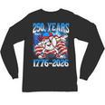 250 Years 1776 2026 250th Baseball American Flag 4th Of July Unisex Long Sleeve T-Shirt 250 Years 1776 2026 250th Baseball American Flag 4th Of July Unisex Long Sleeve T-Shirt