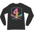 4th Birthday Baseball Bat Ice-Cream Drip 4yrs Old Boys Girls Unisex Long Sleeve T-Shirt 4th Birthday Baseball Bat Ice-Cream Drip 4yrs Old Boys Girls Unisex Long Sleeve T-Shirt