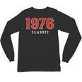 50 Year Old 1976 Classic Baseball Fan 50th Birthday Unisex Long Sleeve T-Shirt