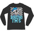 5th Birthday Dabbing Baseball Boys Bruh I'm 5 Year Old Unisex Long Sleeve T-Shirt