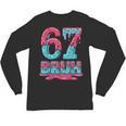 67 Ice Cream Drip Baseball For Men Women Kids Unisex Long Sleeve T-Shirt 67 Ice Cream Drip Baseball For Men Women Kids Unisex Long Sleeve T-Shirt