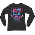 67 Six Seven Baseball Ice Cream Drip Cool Meme 67 Unisex Long Sleeve T-Shirt 67 Six Seven Baseball Ice Cream Drip Cool Meme 67 Unisex Long Sleeve T-Shirt