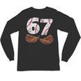 67 Trend Baseball Six Seven Number For Boys Men Unisex Long Sleeve T-Shirt