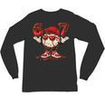67 Valentine Day Baseball Chocolate Ice Cream Drip Unisex Long Sleeve T-Shirt