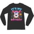 8th Birthday Baseball 8 Year Old Ice Cream Drip Boy Baseball Unisex Long Sleeve T-Shirt 8th Birthday Baseball 8 Year Old Ice Cream Drip Boy Baseball Unisex Long Sleeve T-Shirt