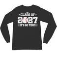 Back To School 2027 Baseball 2027 Graduation Class Of 2027 Unisex Long Sleeve T-Shirt