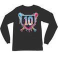 Baseball 10 Year Old Boy Ice Cream Drip 10th Birthday Player Unisex Long Sleeve T-Shirt Baseball 10 Year Old Boy Ice Cream Drip 10th Birthday Player Unisex Long Sleeve T-Shirt