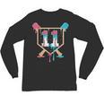Baseball 11 Year Old Ice Cream Drip 11th Birthday Boy Player Unisex Long Sleeve T-Shirt Baseball 11 Year Old Ice Cream Drip 11th Birthday Boy Player Unisex Long Sleeve T-Shirt