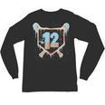 Baseball 12 Year Old Ice Cream Drip 12th Birthday Boys Unisex Long Sleeve T-Shirt Baseball 12 Year Old Ice Cream Drip 12th Birthday Boys Unisex Long Sleeve T-Shirt