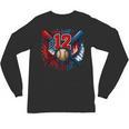 Baseball 12 Year Old Splash Drip 12th Birthday Boy Number 12 Unisex Long Sleeve T-Shirt Baseball 12 Year Old Splash Drip 12th Birthday Boy Number 12 Unisex Long Sleeve T-Shirt