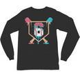 Baseball 6 Year Old Ice Cream Drip 6th Birthday Boys Player Unisex Long Sleeve T-Shirt Baseball 6 Year Old Ice Cream Drip 6th Birthday Boys Player Unisex Long Sleeve T-Shirt