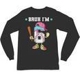 Baseball 6th Birthday Boy Ice Cream Drip Bruh I'm 6 Year Old Unisex Long Sleeve T-Shirt Baseball 6th Birthday Boy Ice Cream Drip Bruh I'm 6 Year Old Unisex Long Sleeve T-Shirt