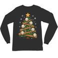 Baseball Bat Christmas Tree Lights Holiday Xmas Unisex Long Sleeve T-Shirt Baseball Bat Christmas Tree Lights Holiday Xmas Unisex Long Sleeve T-Shirt