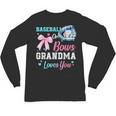 Baseball Or Bows Your Grandma Loves You Gender Reveal Unisex Long Sleeve T-Shirt