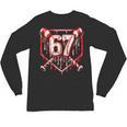 Baseball Candy Cane Drip 6 7 Six Seven Meme Christmas Boys Unisex Long Sleeve T-Shirt Baseball Candy Cane Drip 6 7 Six Seven Meme Christmas Boys Unisex Long Sleeve T-Shirt