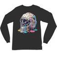 Baseball Catcher Mask Ice Cream Dripping Baseball Boys Unisex Long Sleeve T-Shirt Baseball Catcher Mask Ice Cream Dripping Baseball Boys Unisex Long Sleeve T-Shirt