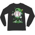 Baseball Drip For Boys Ice Cream Drip Baseball Player Unisex Long Sleeve T-Shirt