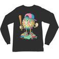Baseball Drip For Boys Ice Cream Drip Baseball Sport Unisex Long Sleeve T-Shirt Baseball Drip For Boys Ice Cream Drip Baseball Sport Unisex Long Sleeve T-Shirt