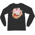 Baseball Drip Ice Cream Coquette Pink Bow Baseball Player Unisex Long Sleeve T-Shirt Baseball Drip Ice Cream Coquette Pink Bow Baseball Player Unisex Long Sleeve T-Shirt