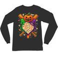 Baseball Drip Ice Cream Drip Halloween Baseball Lovers Unisex Long Sleeve T-Shirt
