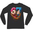 Baseball Drip Ice Cream Number 67 Player Or 67th Birthday Unisex Long Sleeve T-Shirt Baseball Drip Ice Cream Number 67 Player Or 67th Birthday Unisex Long Sleeve T-Shirt