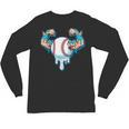 Baseball Drip Ice Cream Strong Character Unisex Long Sleeve T-Shirt Baseball Drip Ice Cream Strong Character Unisex Long Sleeve T-Shirt