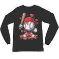 Baseball Drip Icecream Apparel Youth Boy Valentine Unisex Long Sleeve T-Shirt