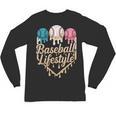 Baseball Drip Icecream Unisex Long Sleeve T-Shirt