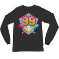 Baseball Drip Jersey Number 99 For Players & 99th Birthday Unisex Long Sleeve T-Shirt