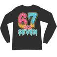 Baseball Drip Number 67 Player Trendy 6 7 Meme Unisex Long Sleeve T-Shirt Baseball Drip Number 67 Player Trendy 6 7 Meme Unisex Long Sleeve T-Shirt