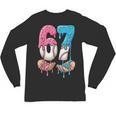 Baseball Ice Cream Drip 67 Hands Six Seven Boys Unisex Long Sleeve T-Shirt