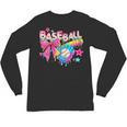 Baseball Ice Cream Drip Coquette Women Girls Mom Mama Unisex Long Sleeve T-Shirt Baseball Ice Cream Drip Coquette Women Girls Mom Mama Unisex Long Sleeve T-Shirt