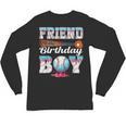Baseball Ice Cream Drip Friend Of The Birthday Boy Unisex Long Sleeve T-Shirt Baseball Ice Cream Drip Friend Of The Birthday Boy Unisex Long Sleeve T-Shirt