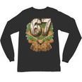 Baseball Ice Cream Drip Number 67 Playground Player 67th Unisex Long Sleeve T-Shirt Baseball Ice Cream Drip Number 67 Playground Player 67th Unisex Long Sleeve T-Shirt