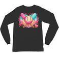 Baseball Ice Cream Drip Style Melt Ice Cream Youth Boys Unisex Long Sleeve T-Shirt