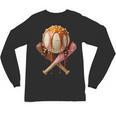 Baseball Ice Cream Drip Style Melting Ice Cream Youth Teen Unisex Long Sleeve T-Shirt Baseball Ice Cream Drip Style Melting Ice Cream Youth Teen Unisex Long Sleeve T-Shirt
