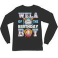 Baseball Ice Cream Drip Wela Of The Birthday Boy Unisex Long Sleeve T-Shirt Baseball Ice Cream Drip Wela Of The Birthday Boy Unisex Long Sleeve T-Shirt