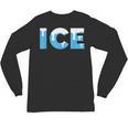 Baseball ICE Ice Cream Drip Baseball Drip Baseball Unisex Long Sleeve T-Shirt