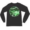 Baseball Irish Shamrock Lucky Clover St Patricks Day Boys Unisex Long Sleeve T-Shirt Baseball Irish Shamrock Lucky Clover St Patricks Day Boys Unisex Long Sleeve T-Shirt