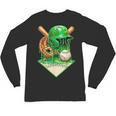Baseball Life Style Ice Cream Drip Green Unisex Long Sleeve T-Shirt Baseball Life Style Ice Cream Drip Green Unisex Long Sleeve T-Shirt