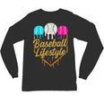 Baseball Lifestyle Baseball Drip Icecream Unisex Long Sleeve T-Shirt Baseball Lifestyle Baseball Drip Icecream Unisex Long Sleeve T-Shirt