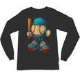 Baseball Lifestyle Youth Baseball Drip Icecream Unisex Long Sleeve T-Shirt Baseball Lifestyle Youth Baseball Drip Icecream Unisex Long Sleeve T-Shirt