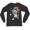Baseball Player Mardi Gras Alligator Carnival Costume Beads Unisex Long Sleeve T-Shirt Baseball Player Mardi Gras Alligator Carnival Costume Beads Unisex Long Sleeve T-Shirt