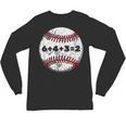 Baseball Red Stitches Sport Graphic 6432 Unisex Long Sleeve T-Shirt Baseball Red Stitches Sport Graphic 6432 Unisex Long Sleeve T-Shirt
