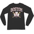 Baseball Shamrock Boston Massachusetts St Patrick’s Day Unisex Long Sleeve T-Shirt Baseball Shamrock Boston Massachusetts St Patrick’s Day Unisex Long Sleeve T-Shirt