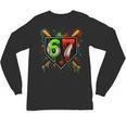 Baseball Six Seven 67 Meme Ice Cream Drip Xmas Women Men Unisex Long Sleeve T-Shirt