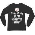 Bear Baseball Shirt For Players Fans And Moms Unisex Long Sleeve T-Shirt