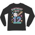 Birthday Boy 12th Birthday Baseball Unisex Long Sleeve T-Shirt