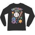 Birthday Boy 8th Birthday Baseball Unisex Long Sleeve T-Shirt Birthday Boy 8th Birthday Baseball Unisex Long Sleeve T-Shirt