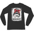 Bleached Memaw Life Soccer Messy Bun Baseball Game Day Unisex Long Sleeve T-Shirt Bleached Memaw Life Soccer Messy Bun Baseball Game Day Unisex Long Sleeve T-Shirt